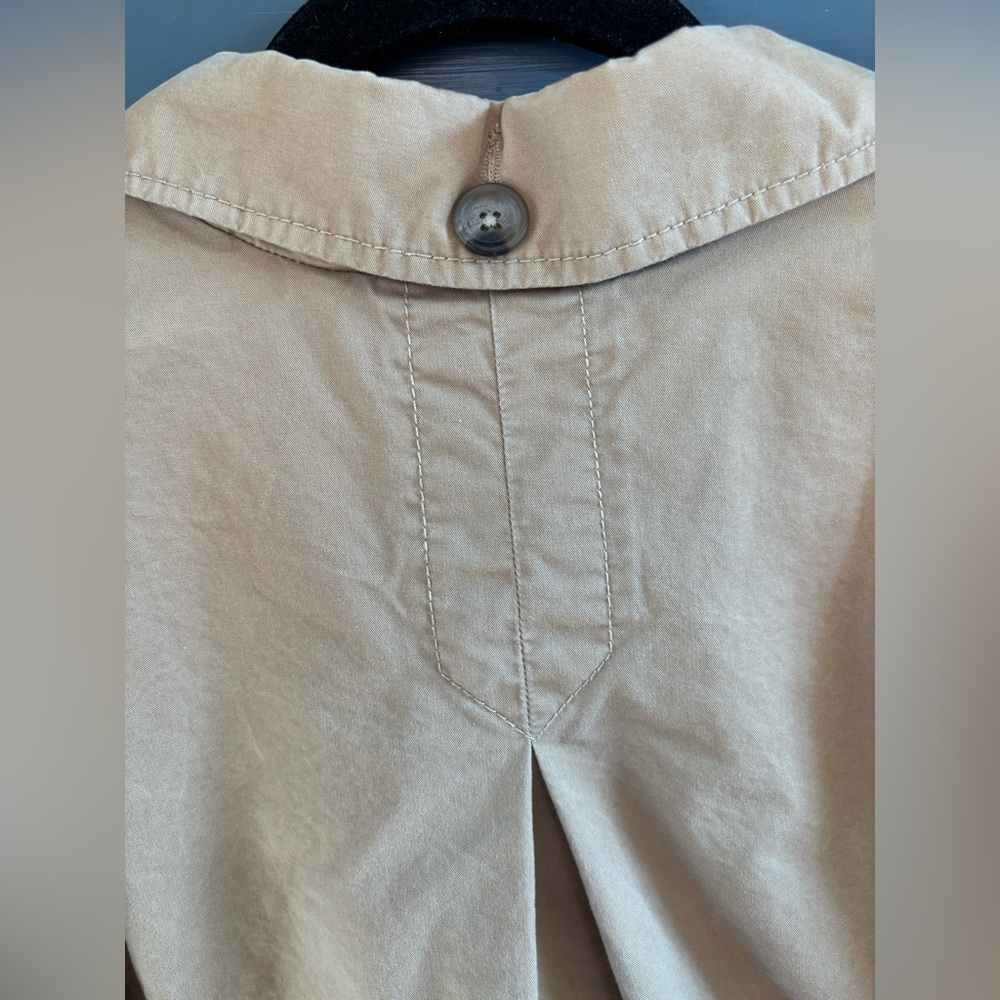 Old Navy Vintage Trench-Style Peacoat Jacket (2007) - Picture 3 of 7